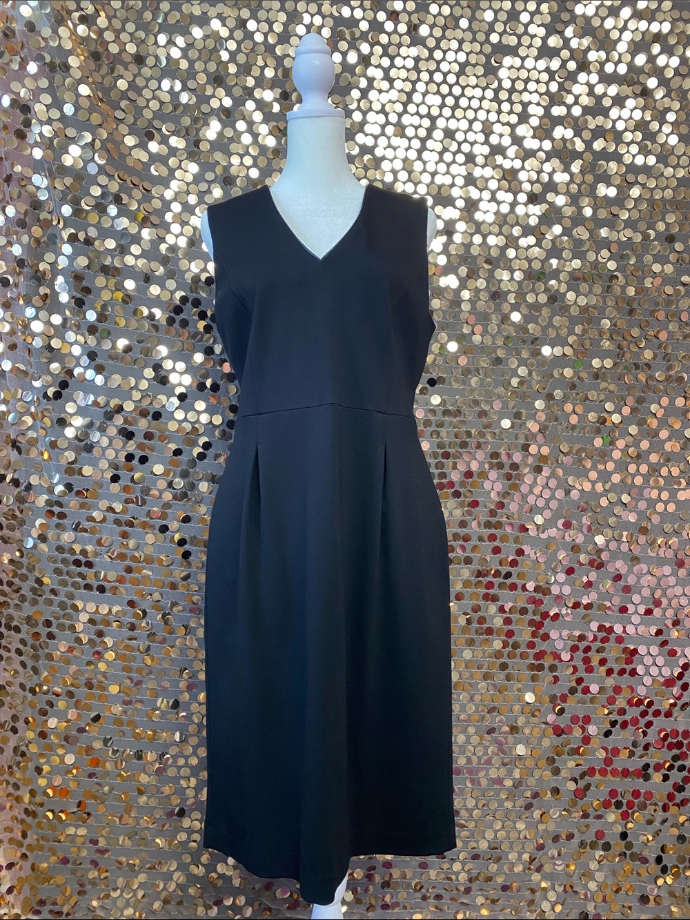 BANANA REPUBLIC V-Neck Sleeveless Dress size 8 #1522